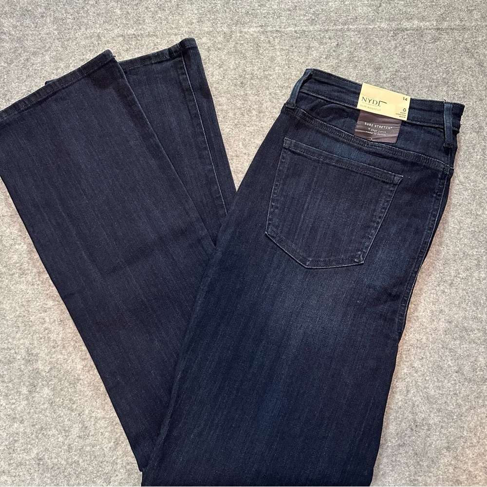 NWOT NYDJ Women's Slim Bootcut Jeans in Norwalk  Sz: 14 - Picture 3 of 11